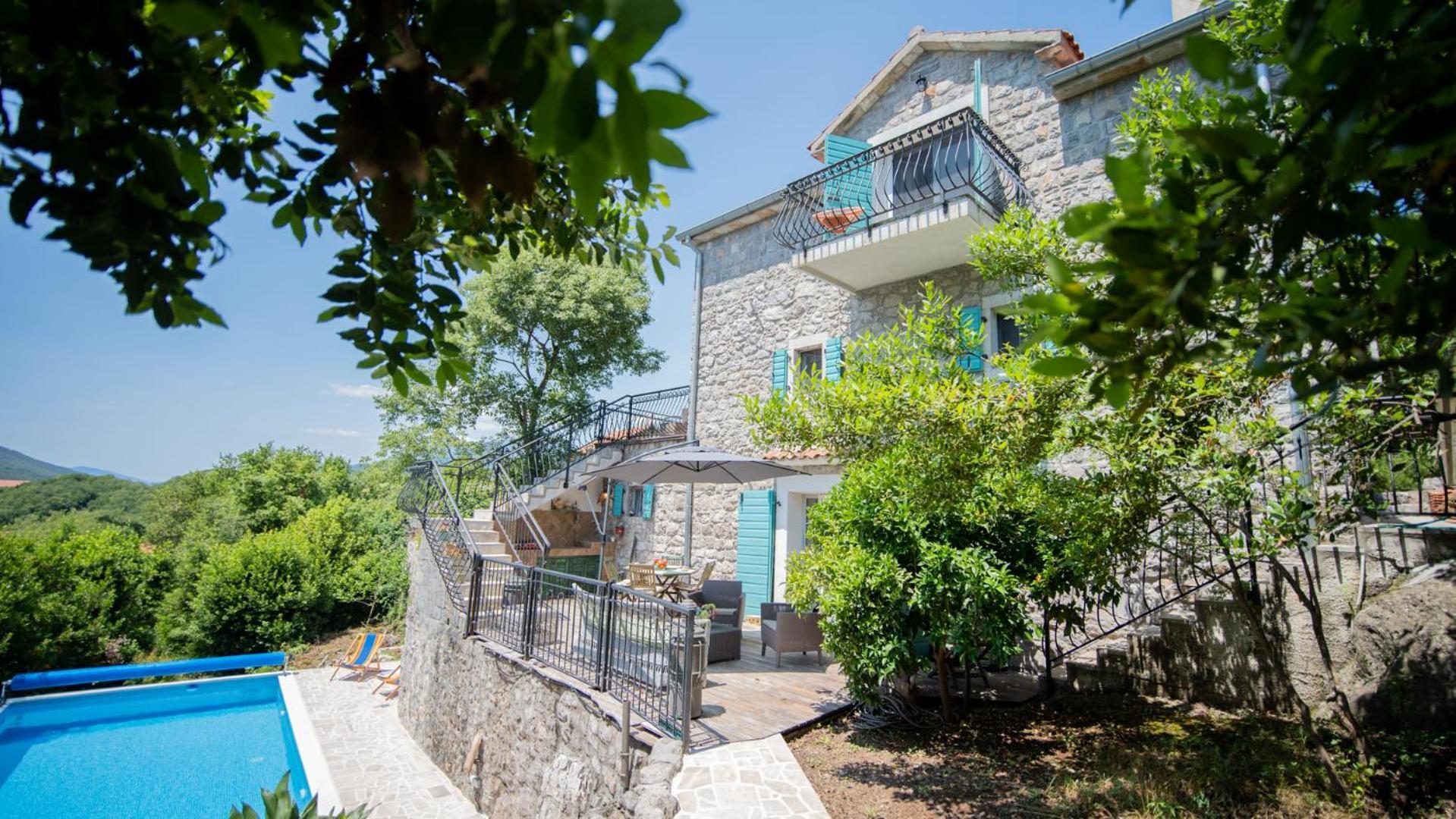 Villa Toscana With A Pool Tivat Exteriér fotografie